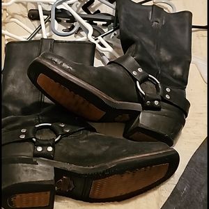 Harley Davidson boots.